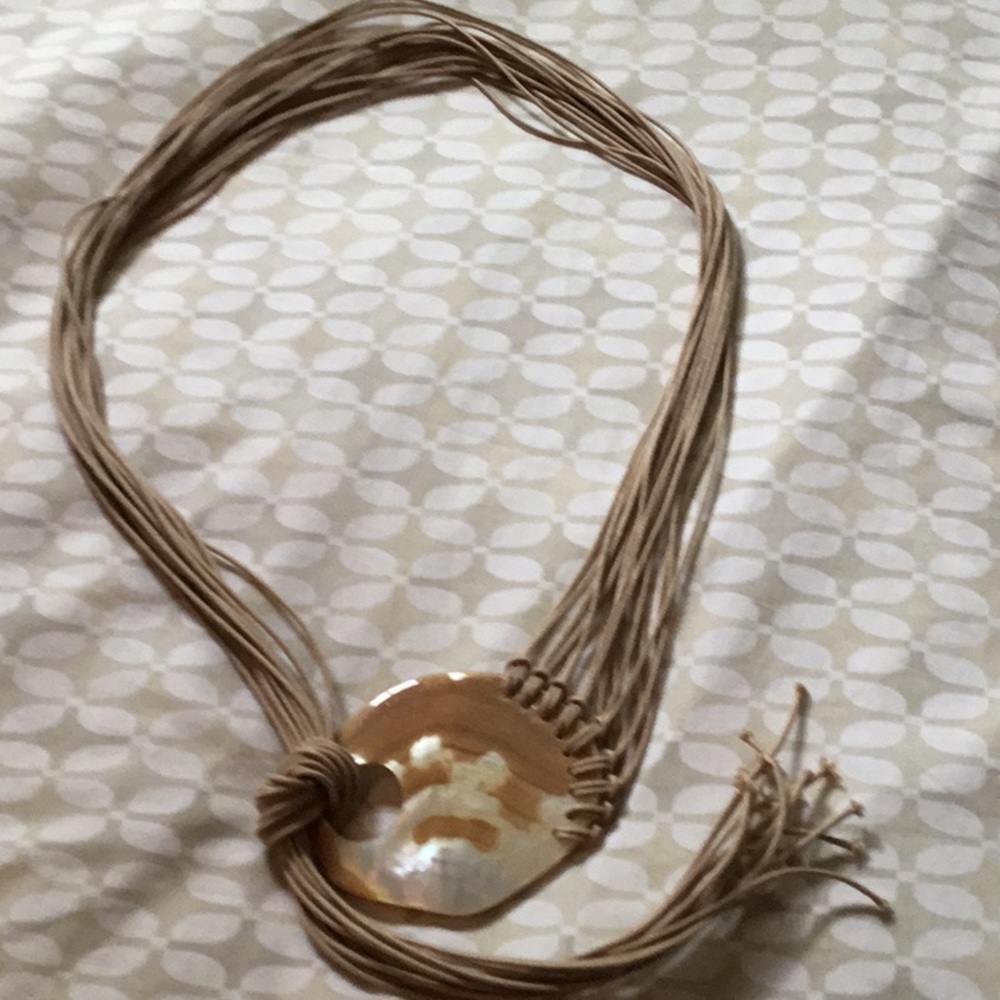 Hippie Shell and rope belt